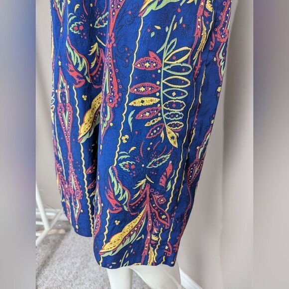 women's vintage dress floral hourglass handmade pencil skirt size 8 - Picture 5 of 11